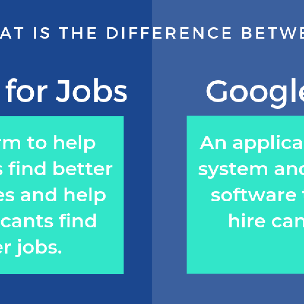 Google Hire (Google ATS) vs Google for Jobs