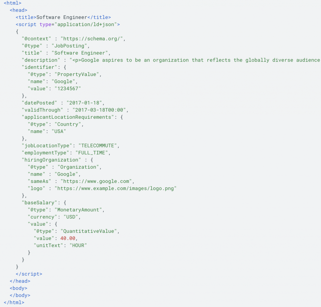 Learn About Job Posting Schema Markup