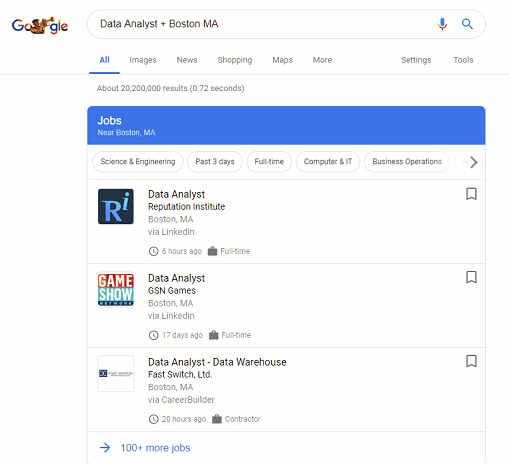 Post a job on Google for free